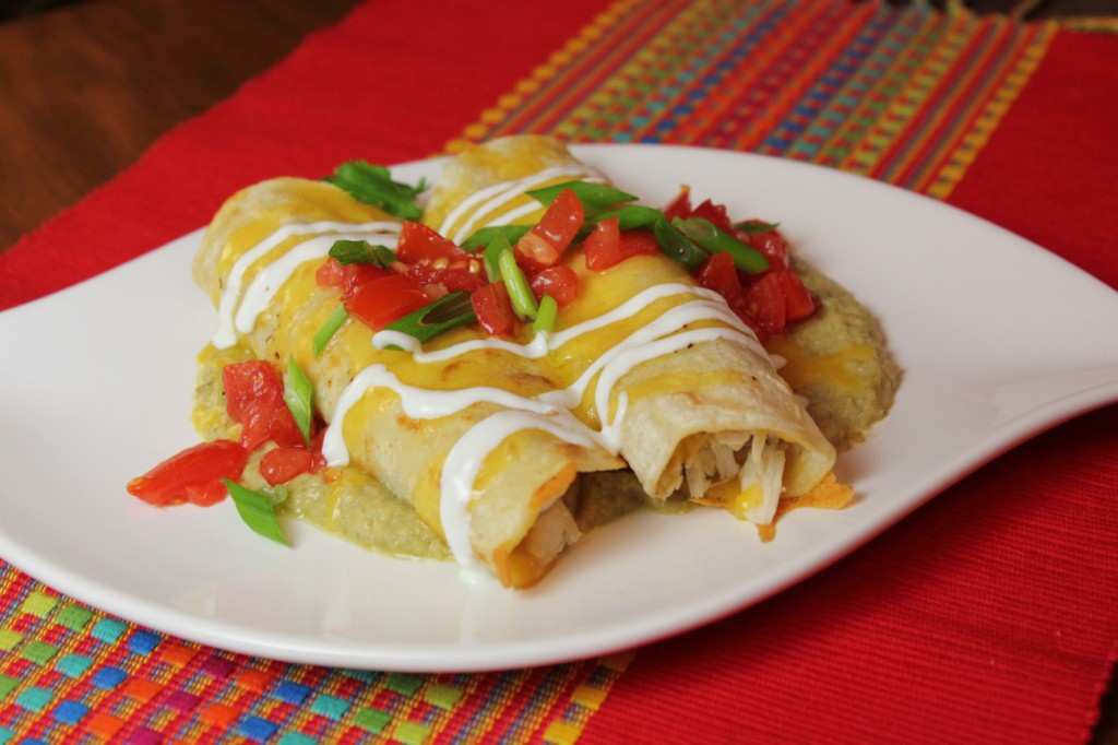 Enchiladas with Hatch Chile Sauce | She's Cookin' | from ...