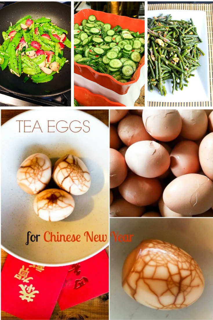 Tea Eggs And An Asian Cucumber Salad For Chinese New Year